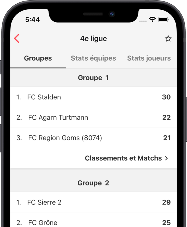 Application Footstats