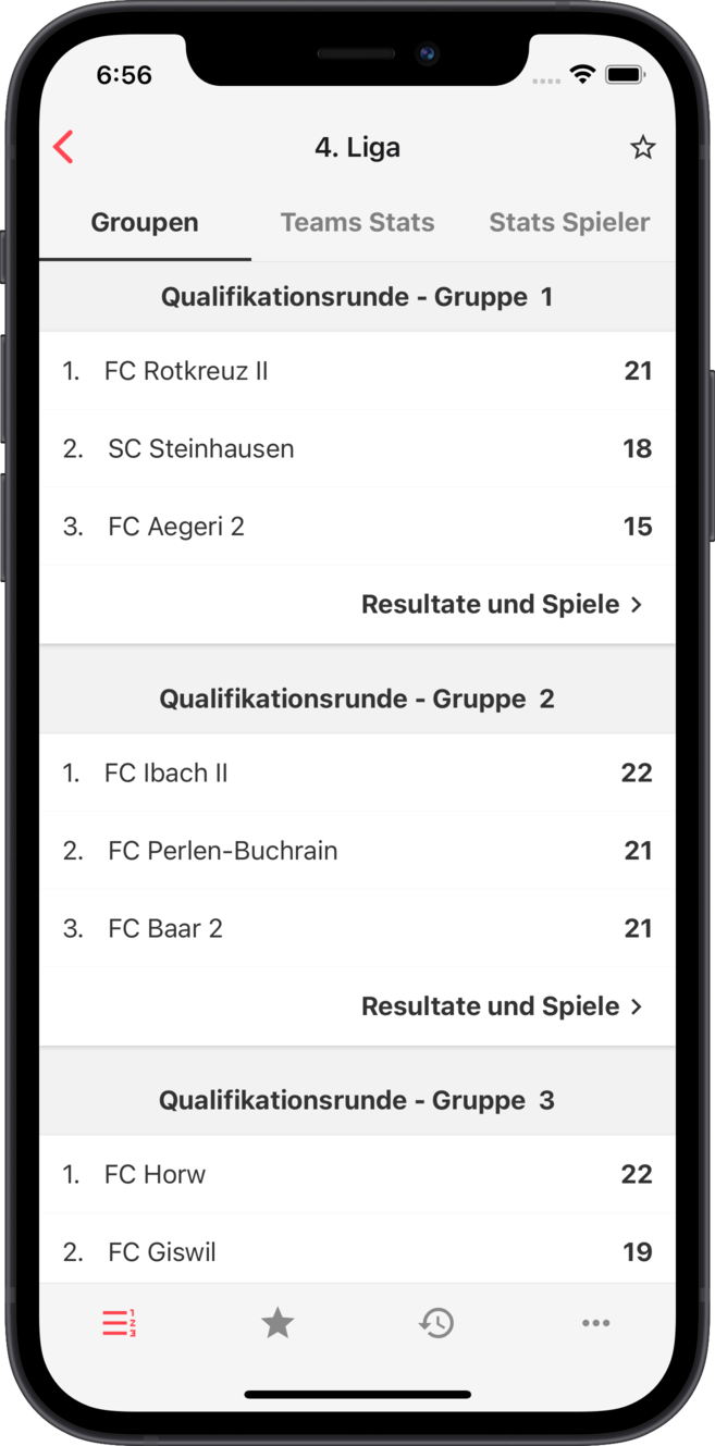 ifv - Resultate | Spielplan | Ranglisten