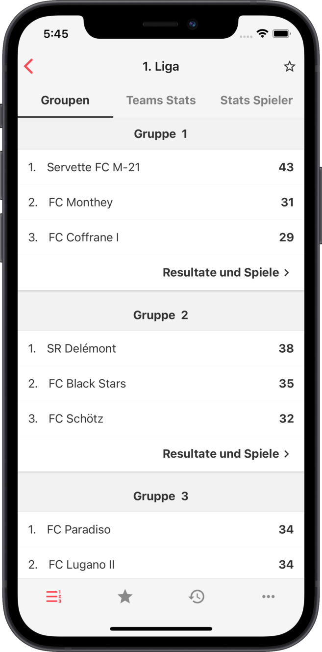 pl - Resultate | Spielplan | Ranglisten